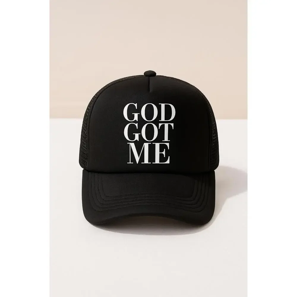 God Got Me Snapback Trucker Hat